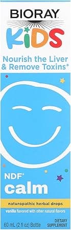 Bioray Inc Kids NDF Calm, Nourish the Liver & Remove Toxins Vanilla Flavor Herbal Drops (2fl. oz,59ml) on Amazon.ae - Price Tracker