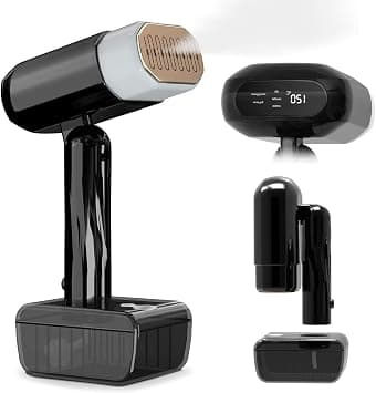 Foldable Handheld Garment Steamer For Clothes With Dry Iron,Ceramic Panel on Amazon.ae - Price Tracker