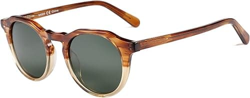 ZENOTTIC Vintage Round Polarised Sunglasses for Men Women UV400 Protection on Amazon.ae - Price Tracker