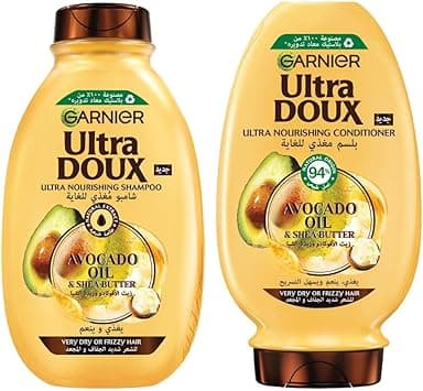 Garnier Ultra Doux Avocado Oil & Shea Butter Nourishing Shampoo, 400 ml + conditioner 360 ml on Amazon.ae - Price Tracker