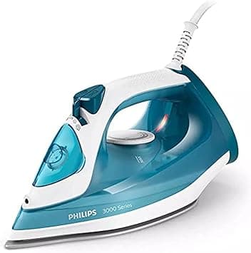 Philips Steam Iron Series 3000-2100W, 140 G Steam Boost, Ceramic, 30g/min Continuous Steam, 300ML, Blue - DST3011/26 - Amazon.ae Price Tracker