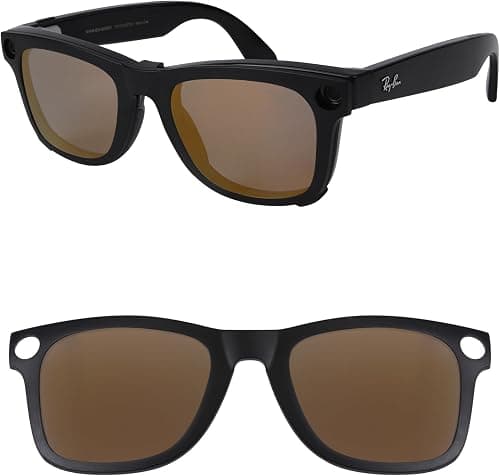 Polarized External Mount Clip-on for Ray-Ban Meta Wayfarer RW4006 & Gen 2 RW4012 50-22 for Men Women UV Protection on Amazon.ae - Price Tracker