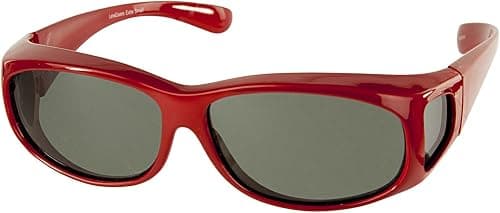 LensCovers Polarized Wraparound Sunglasses | Wear Over Sunglasses | Fitover for Glasses على Amazon.ae - متتبع الأسعار