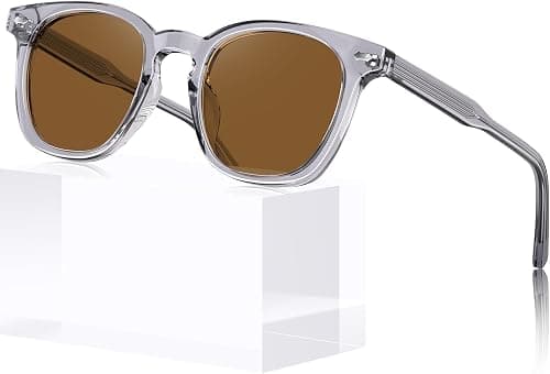 STGATN Retro Square Mens Sunglasses Non-Polarised, 100% UV400 Protection Eyewear, Classic Shades for Driving Travel Head up Display on Amazon - Best Deal Finder