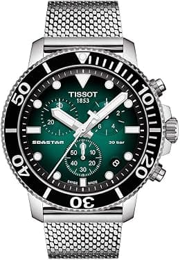 Tissot Chronograph Silver Strap Men's Wrist Watches T120.417.11.091.00, T1204171109100 - Best Deal Finder