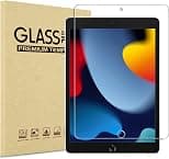ProCase [1 Pack] Screen Protector for iPad 10.2 9th 2021/ 8th 2020/ 7th 2019, Tempered Glass Film Guard for A2602 A2603 A2270 A2428 -Clear - Best Deal Finder