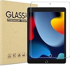 ProCase [1 Pack] Screen Protector for iPad 10.2 9th 2021/ 8th 2020/ 7th 2019, Tempered Glass Film Guard for A2602 A2603 A2270 A2428 -Clear - Amazon.ae Price Tracker