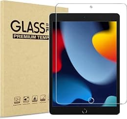 ProCase [1 Pack] Screen Protector for iPad 10.2 9th 2021/ 8th 2020/ 7th 2019, Tempered Glass Film Guard for A2602 A2603 A2270 A2428 -Clear - Best Deal Finder