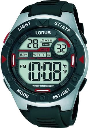 Lorus Men's Digital Quartz Watch R2393MX9 on Amazon.ae - Price Tracker