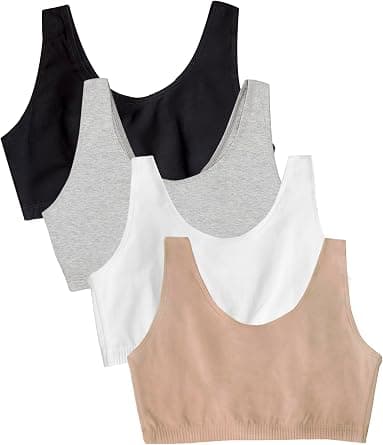 Fruit Of The Loom womens Front Closure Cotton Bra, 3-pack Sports Bra (pack of 3) on Amazon - Best Deal Finder