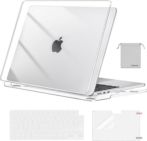 MOSISO Compatible with MacBook Air 13 inch Case 2026, Crystal Clear on Amazon.ae - Price Tracker