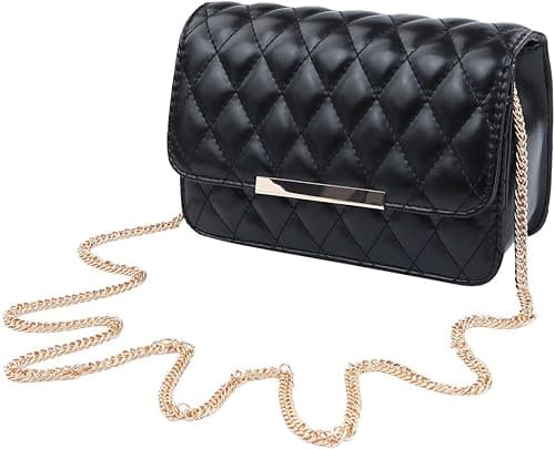 TrendsBlue Classic Smooth Quilted Flap Clutch Handbag Crossbody Shoulder Bag - Diff Colors on Amazon.ae - Price Tracker