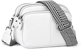 befen Genuine Leather Cross Body Bag for Women Small Shoulder Bag Triple Zippper Camera Hand Bag Phone Purse Bag - Best Deal Finder