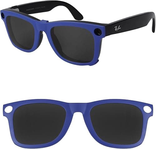 Polarized External Mount Clip-on Sunglasses for Ray-Ban Meta Wayfarer RW4008 & Gen 2 RW4012 Large 53-22 on Amazon.ae - Price Tracker