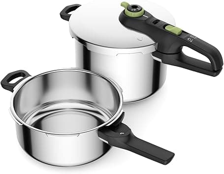 Tefal Secure 5 Pressure Cooker, Silver , 4 L, P2544342 on Amazon.ae - Price Tracker