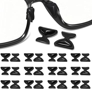 Nose Pads for Glasses Replacement, Soft Hollow Anti-Slip Vented Eyeglass Pads Compatible with RayBan Meta Wayfarer Style Frames RW4006/RW4008 & Gen 2 RW4012, 53mm & 50mm, 12 Pairs on Amazon.ae - Price Tracker