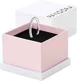 PANDORA Timeless Sterling Silver Clear Cubic Zirconia Eternity Ring - Best Deal Finder