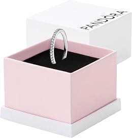 PANDORA Timeless Sterling Silver Clear Cubic Zirconia Eternity Ring - Best Deal Finder