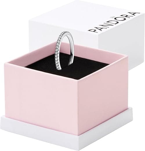 PANDORA Timeless Sterling Silver Clear Cubic Zirconia Eternity Ring on Amazon.ae - Price Tracker