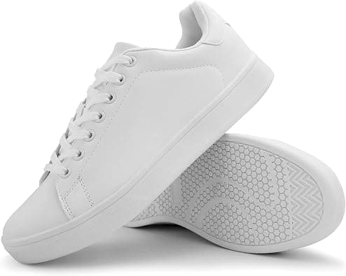 Hawkwell Men's Youth Fashion Sneakers Casual Walking Shoes Uniform Nurse Shoe Work Shoes على Amazon.ae - متتبع الأسعار