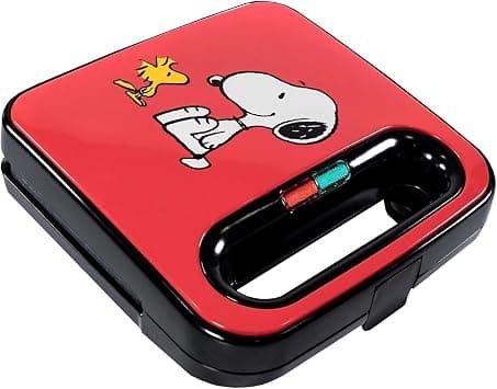 Uncanny Brands Peanuts Grilled Cheese Maker - Make Snoopy and Woodstock Sandwiches - Kitchen Appliance on Amazon.ae - Price Tracker