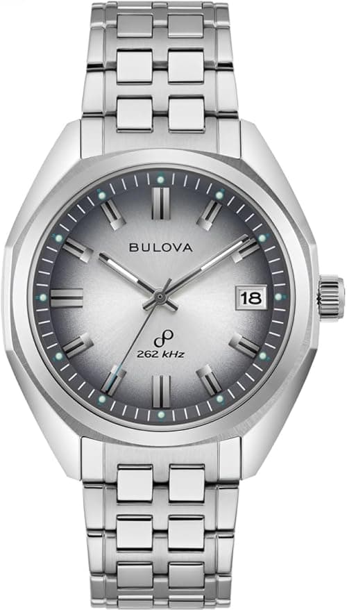 Bulova Men's Analogue Quartz Watch with Stainless Steel Strap 96B472 on Amazon.ae - Price Tracker