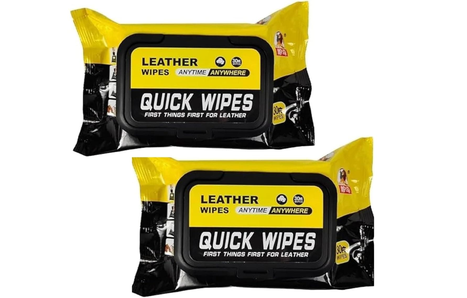 VIO® 2 Pack Leather Cleaning Wipes PU Leather Upholstery Car Synthetic Shoe Bag Jacket Cap Multipurpose Clean Shine Quick Dirt Stain Removal Disposable Wipes for Daily Use Travel 60 Wipes on Amazon.ae - Price Tracker