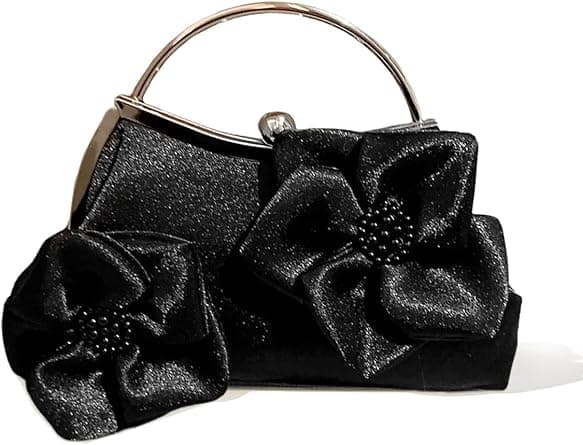 Evening Handbag for Women Formal Clutch Purses Wedding Party Satin Clutch Shoulder Bag Cocktail Prom on Amazon.ae - Price Tracker