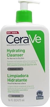 Cerave Moisturizing Cleansing Lotion, 16.6 fl oz (473 ml), 16.6 fl oz (473 ml) (1) on Amazon.ae - Price Tracker
