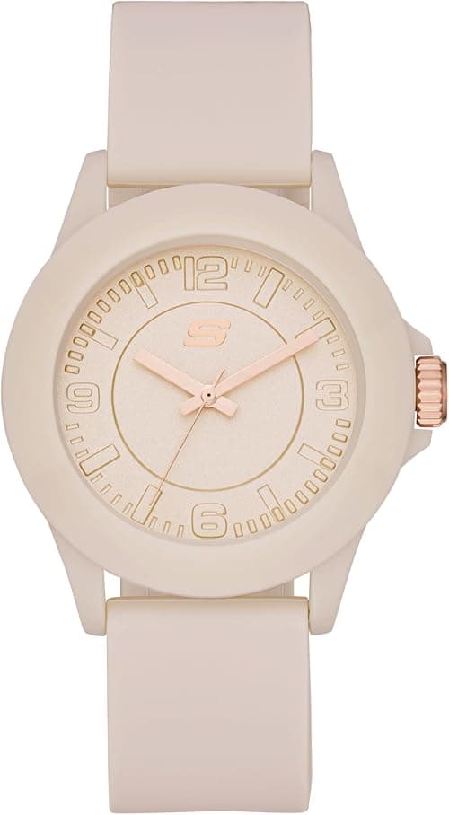 Skechers Women's Rosencrans Mid Quartz Plastic and Silicone Casual Sports Watch على Amazon.ae - متتبع الأسعار