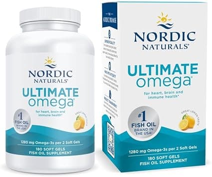 Nordic Naturals - Ultimate Omega, Support For A Healthy Heart, Lemon, 180 Soft Gels on Amazon.ae - Price Tracker