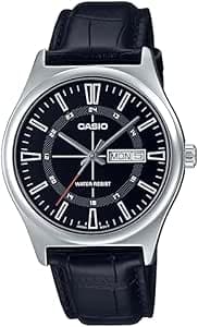 Casio Men's Watch - MTP-V006L-1CUDF Black Dial, Black Band on Amazon.ae - Price Tracker