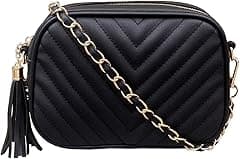 Small Crossbody Purses for Women Quilted Crossbody Shoulder Handbags Trendy Clutch Purse Camera Bag - Amazon.ae Price Tracker