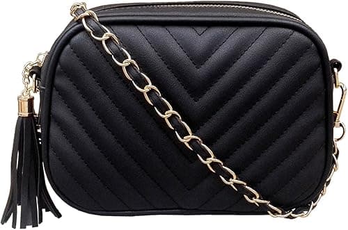 Small Crossbody Purses for Women Quilted Crossbody Shoulder Handbags Trendy Clutch Purse Camera Bag on Amazon.ae - Price Tracker