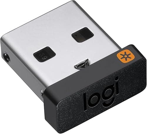 Logitech USB Unifying Receiver, 2.4 GHz Wireless Technology, USB Plug Compatible with all Logitech Unifying Devices like Wireless Mouse and Keyboard, PC/Mac/Laptop - Black on Amazon.ae - Price Tracker
