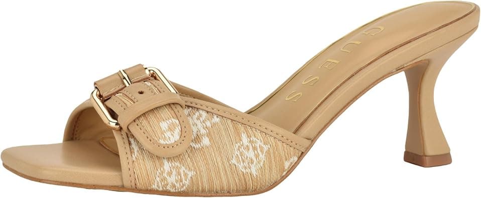 GUESS Dista womens Heeled Sandal على Amazon.ae - متتبع الأسعار