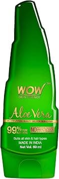 WOW Skin Science Aloe Vera Multipurpose Beauty Gel for Skin and Hair, 60 ml on Amazon.ae - Price Tracker