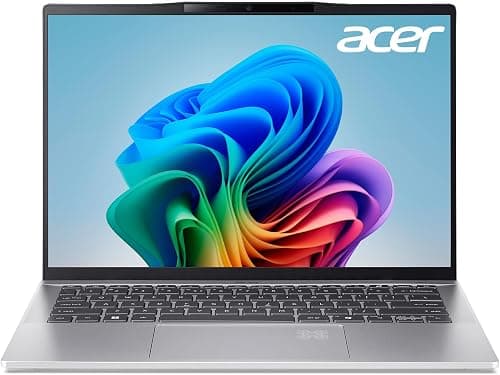 Acer Swift 14 AI Copilot+ PC | 14" WUXGA 16:10 Touch Display | AMD Ryzen AI 9 365 10-Core (Up to 5.0GHz & Up to 73 Tops) | AMD Radeon 880M | 16GB LPDDR5X | 1TB Gen 4 SSD | Wi-Fi 7 | SF14-61T-R49D on Amazon.ae - Price Tracker