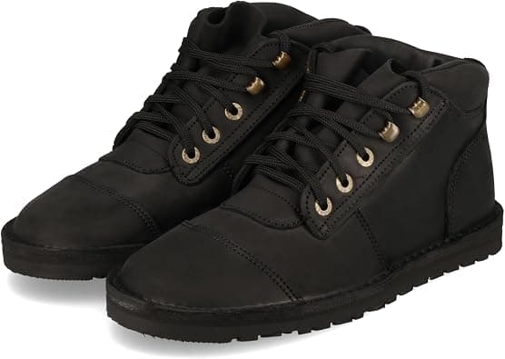 JIM GREEN Men's Barefoot African Ranger Boots Lace-Up Water Resistant Full Grain Leather Work or Hiking Boot على Amazon.ae - متتبع الأسعار