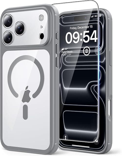 TAURI for iPhone 17 Pro Max Case, Compatible with MagSafe- Grey على Amazon.ae - متتبع الأسعار
