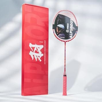GJ 10U G5 Super Light Professional Full Carbon Fiber Badminton Racket with Gift Box, Badminton Racquet for Outdoor Backyard Sports Including 1 Flannel Bag, 2 Grips Tapes on Amazon.ae - Price Tracker
