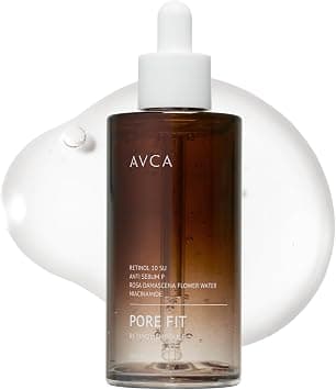 AVCA Retinol Pore Tightening Serum 100ml(3.38 fl. oz)– Niacinamide Oil Control, Minimizes the Look of Pores for Oily/Combination Skin, Lightweight K-Beauty على Amazon.ae - متتبع الأسعار