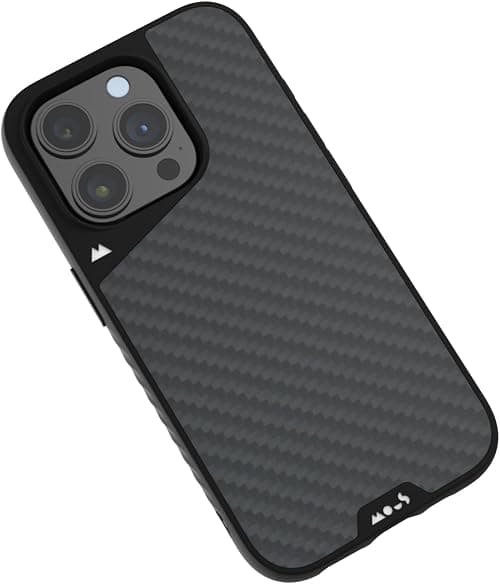 Mous Case for iPhone 15 Pro MagSafe Compatible - Limitless 5.0 - Carbon Fiber - Protective iPhone 15 Pro Case - Shockproof Phone Cover on Amazon.ae - Price Tracker