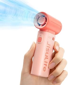 JISULIFE Portable Handheld Fan Life9, Turbo Airflow, Up to 18H Runtime - Amazon.ae Price Tracker