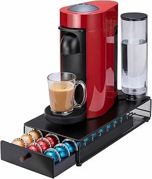 Vertuo Capsule Holder Drawer for Nespresso with Handle (30 Capsules) على Amazon.ae - متتبع الأسعار