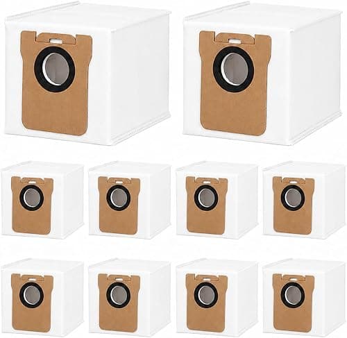 10 Vacuum Cleaner Bags for Xiaomi X20 X10, Dreame 10s Ultra, L10 L20 X40 Ultra Cleaner, Replacement Bags, Capacity, 2.5L, Large, L on Amazon.ae - Price Tracker