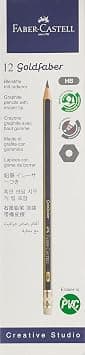 Faber-Castell 116800 Goldfaber Graphite Pencils 12-Piece Set with Eraser Tip - Amazon.ae Price Tracker
