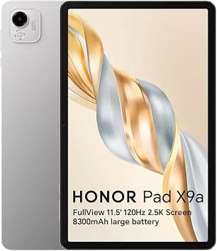 HONOR Pad X9a Tablet 6GB 128GB, 11.5-inch LCD 120Hz 2.5K, Snapdragon 685 4G Mobile Platform, 8300mAh Battery, Android 15, Google Service WiFi Tablet, Grey on Amazon.ae - Price Tracker