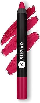 SUGAR Cosmetics Matte As Hell Crayon Lipstick22 Donna Pinciotti (Magenta Pink) Highly pigmented, Creamy Texture, Long lasting Matte Finish on Amazon.ae - Price Tracker
