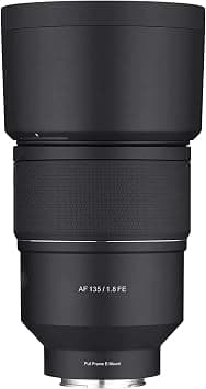 Samyang 135mm F1.8 AF Full Frame Auto Focus Telephoto Lens for Sony E Mount Cameras, Black, SYIO13518-E on Amazon.ae - Price Tracker